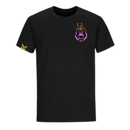 Meme Kong Purple Logo Crew Neck